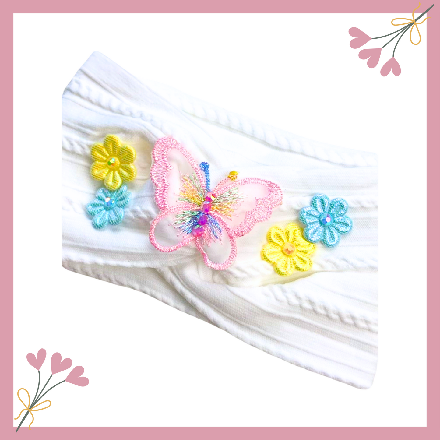 Newborn Headband | Soft Nylon Head Wraps | Soft Baby Headbands