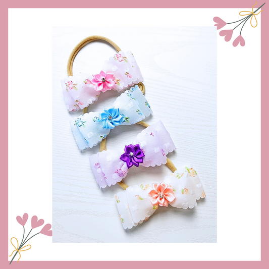 Set of 4 Headband for Girls | Floral Headbands