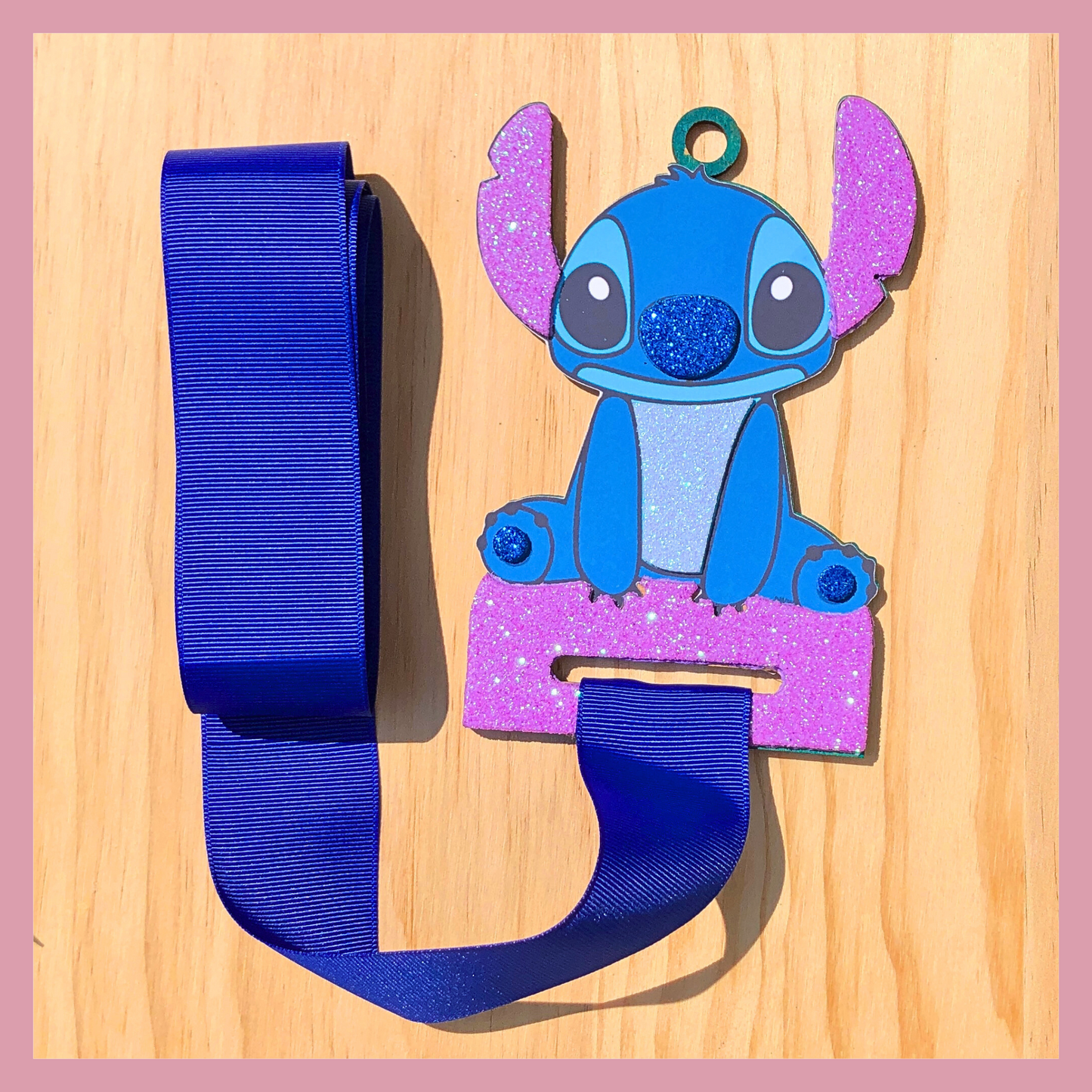 Stitch Hair Bow Organizer for Girls – Customizable.