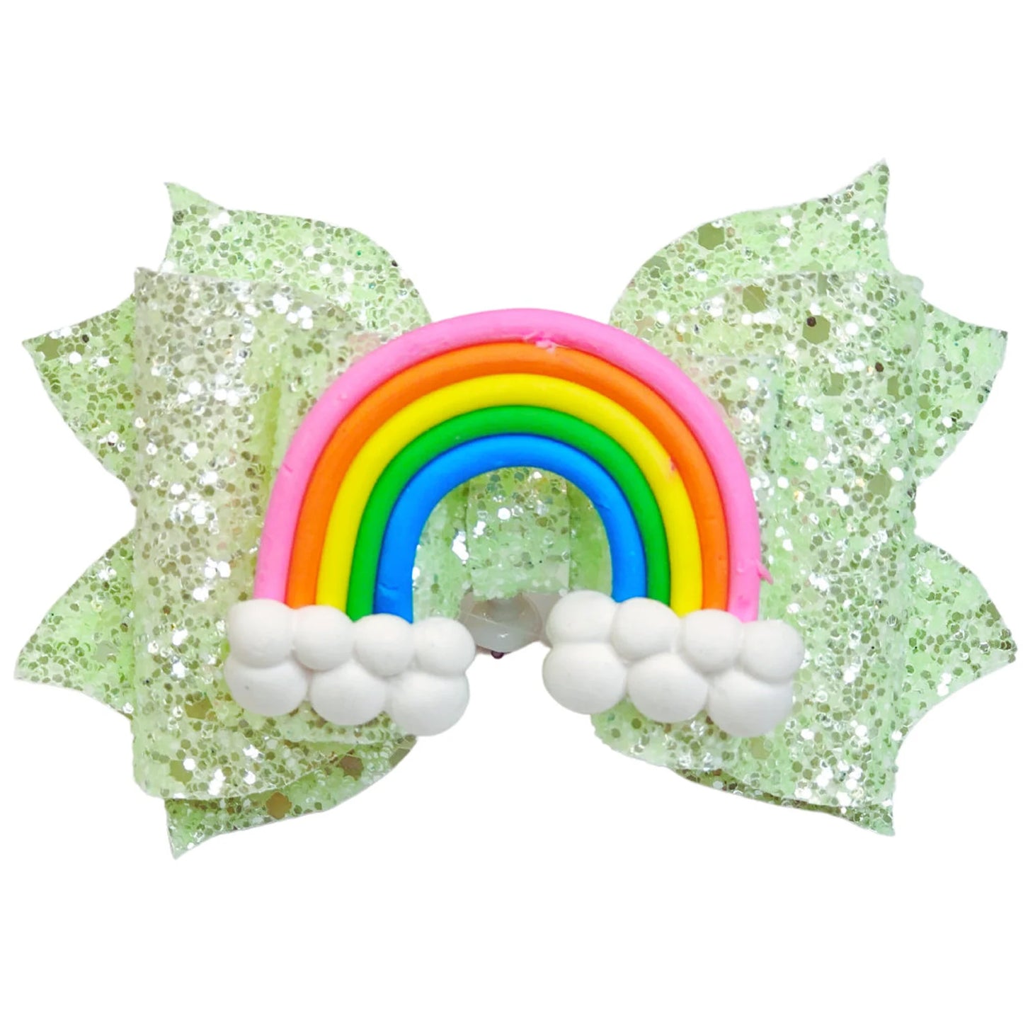 Blue cloud hair accessory