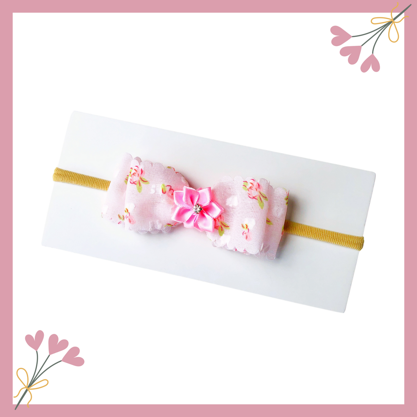 Set of 4 Headband for Girls | Floral Headbands