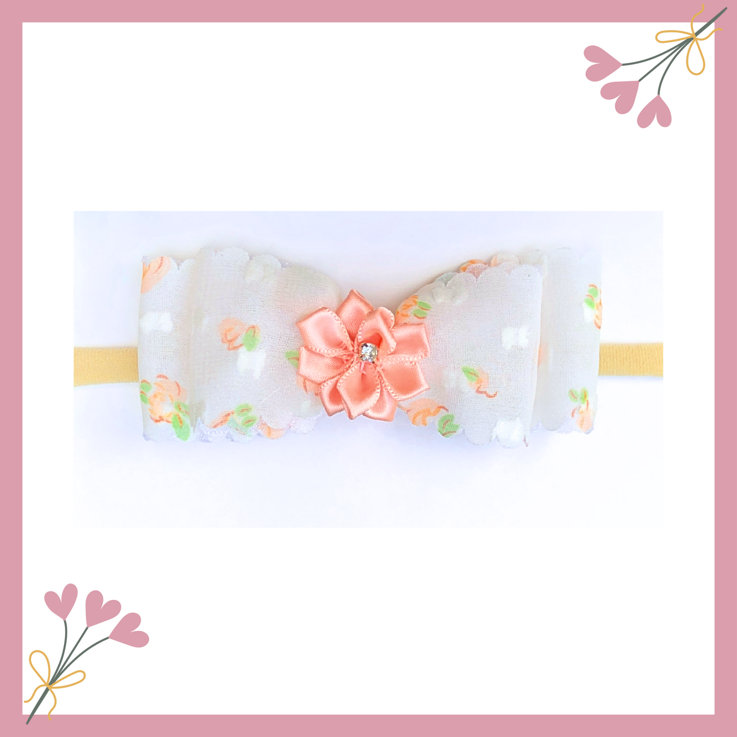 Set of 4 Headband for Girls | Floral Headbands