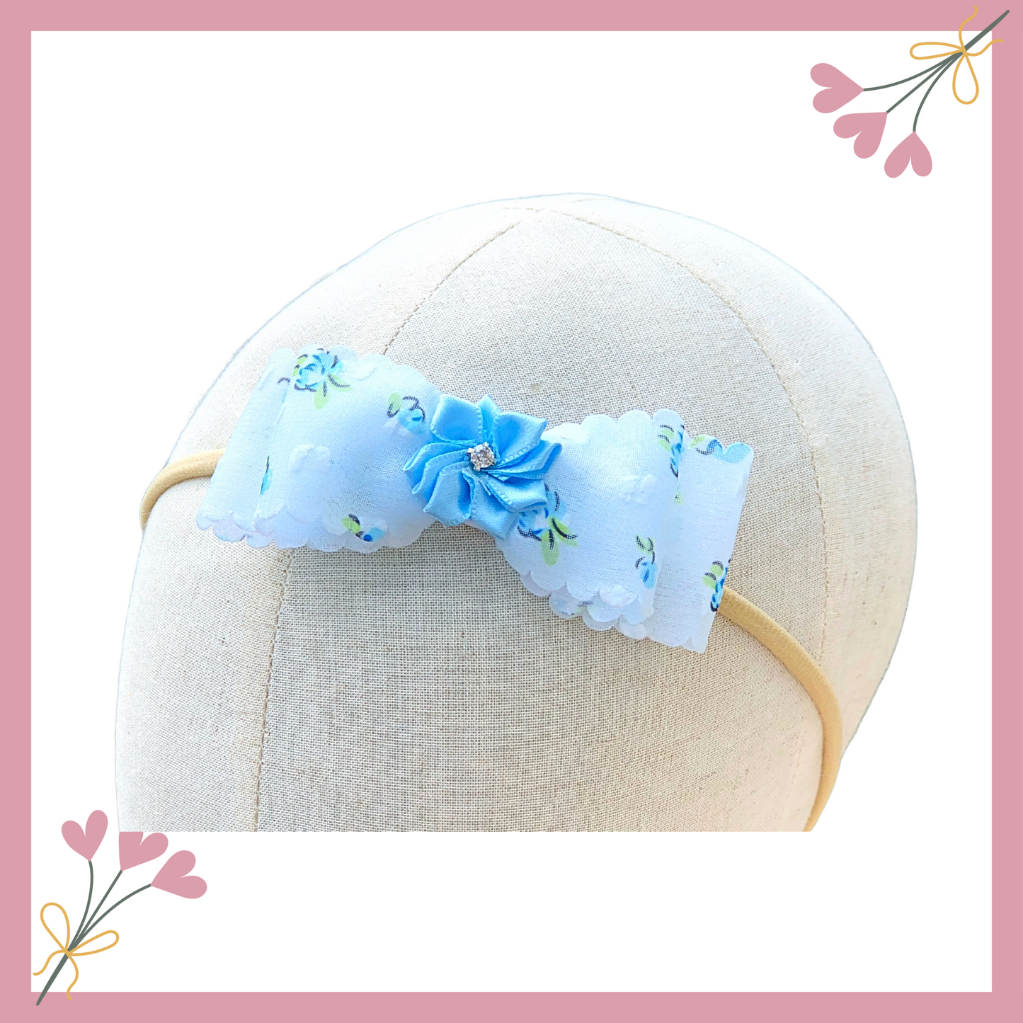 Set of 4 Headband for Girls | Floral Headbands
