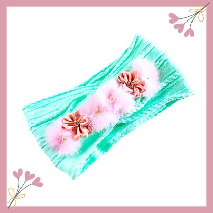Newborn Headband | Soft Nylon Head Wraps | Soft Baby Headbands