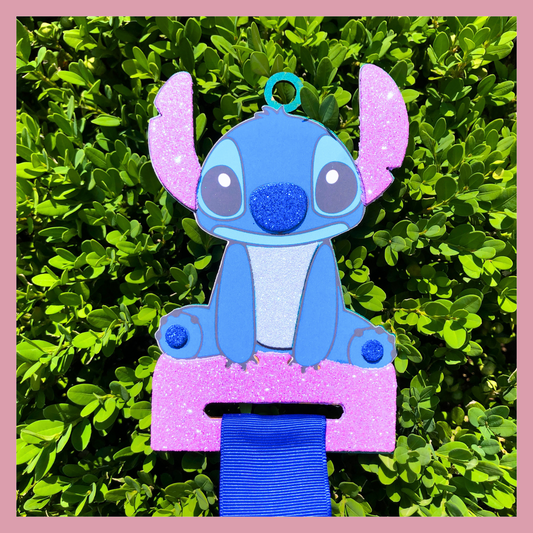 Stitch Hair Bow Organizer for Girls – Customizable.