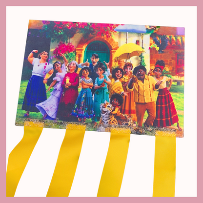 Encanto Hair Bow Holder – Madrigal Family Bow Organizer for Girls