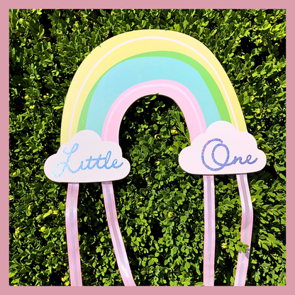 Rainbow Hair Bow Holder – Rainbow Bow Organizer for Girls.