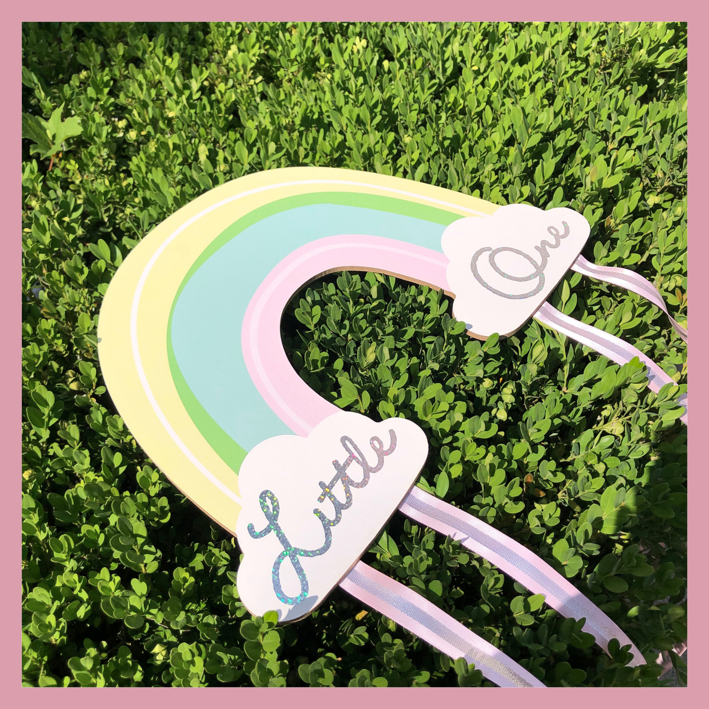 Rainbow Hair Bow Holder – Rainbow Bow Organizer for Girls.
