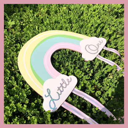 Rainbow Hair Bow Holder – Rainbow Bow Organizer for Girls.