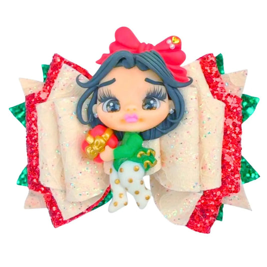 Christmas Hair Bows for Girls